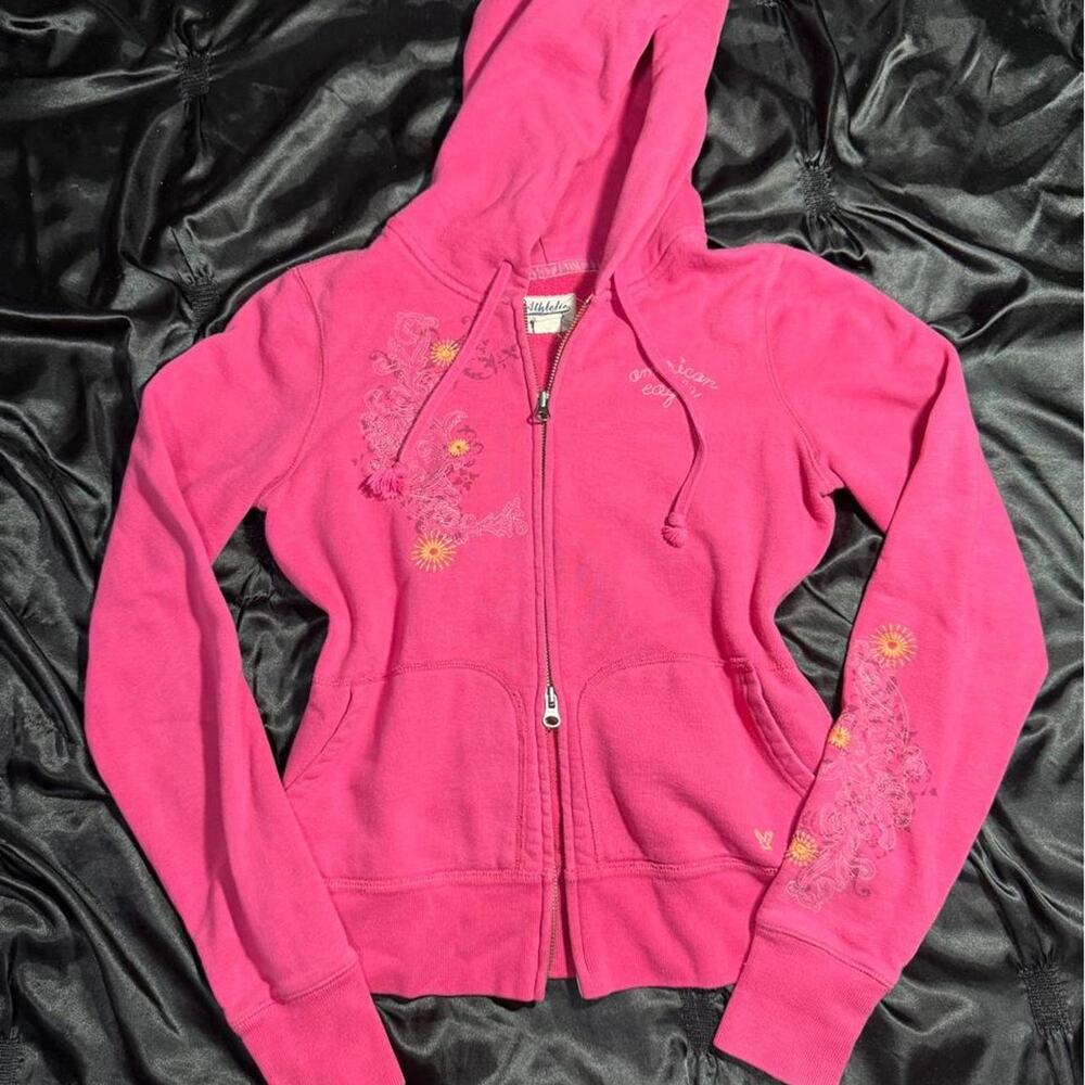 Vintage american eagle pink double